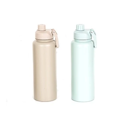 1200ml boutèy vakyòm asye pur pou espò ak kouvèti telefòn vakyòm flacon pou deyò