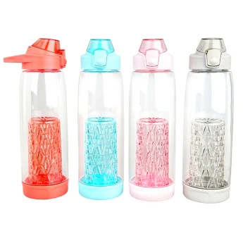 1L Gwo Kapasite Plastik enfuzyonè boutèy dlo