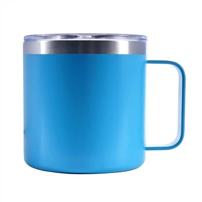 18oz vakyòm-izole kan kafe tas ak kouvèti koulisan ak manch